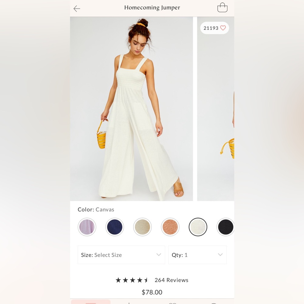 Free people jumpsuit